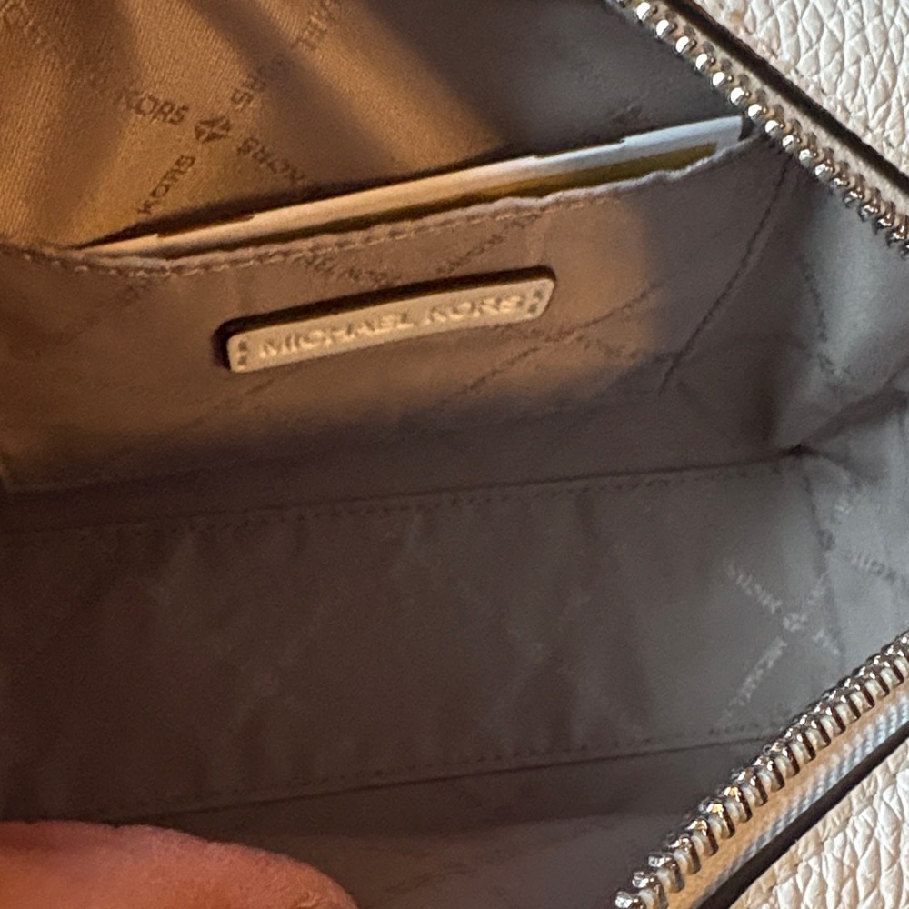 Michael Kors White Leather Satchel - Picture 4 of 6